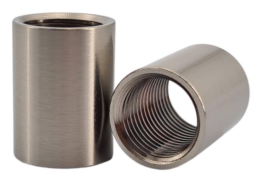 brass coupler 12x16 M10x1 nickel-matt