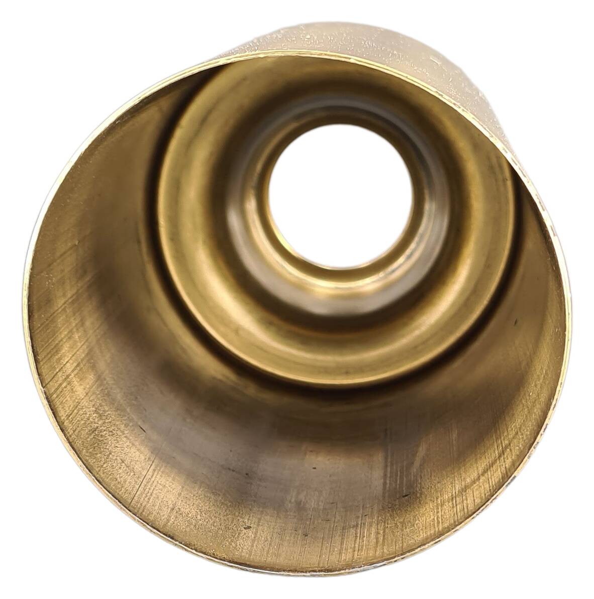 brass cladded ceiling cap cover 74x123 for lift pol./laq.