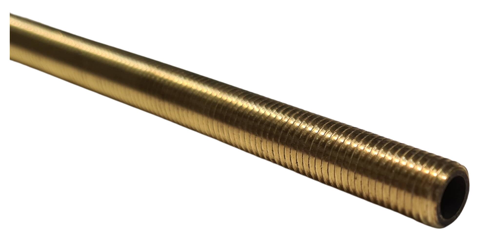 brass thread tube M8x1x1000 round raw