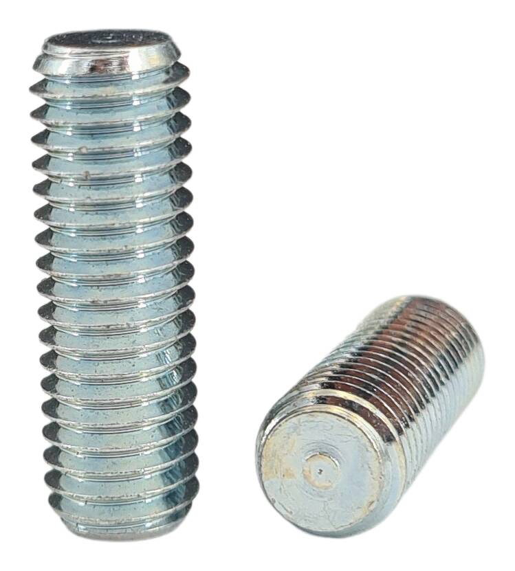 DIN 976 iron threaded pin M5x12 zinc