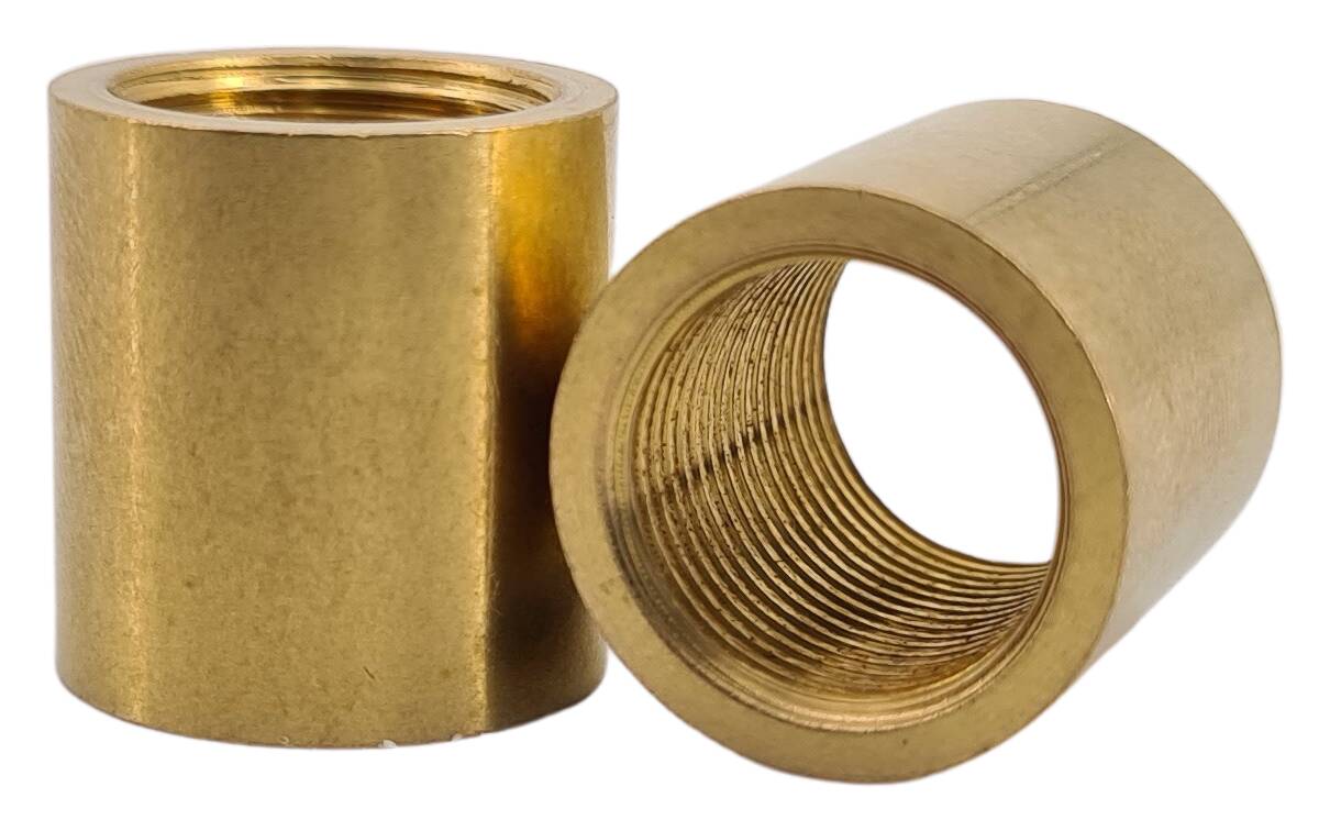 brass coupler 17x18 M13x1 raw