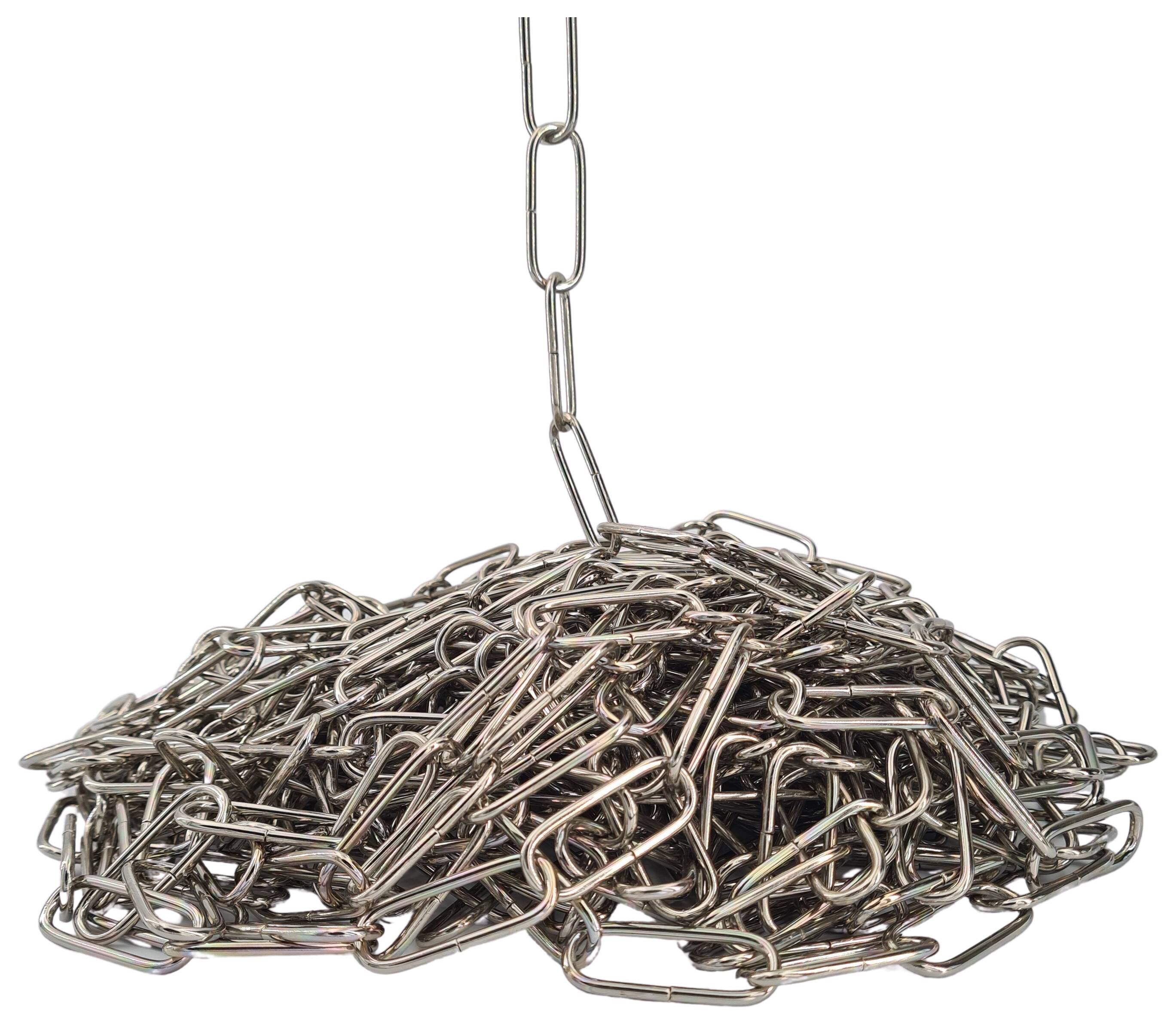 iron chain 2,8 mm thick, nickel