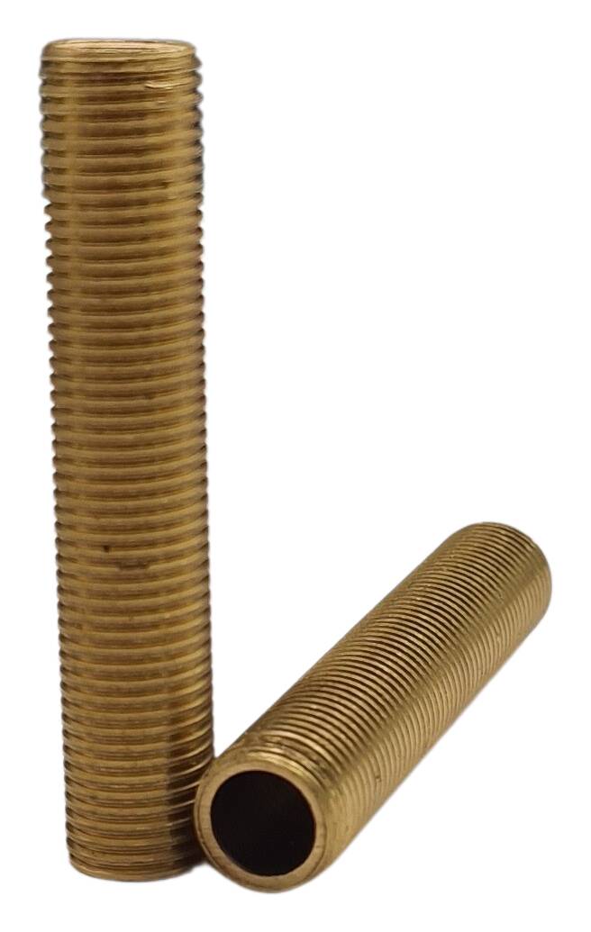 brass thread tube M10x1x55 round raw