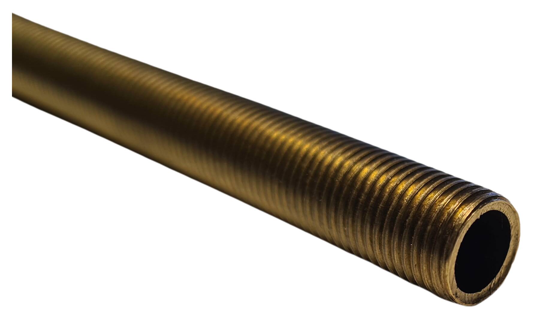 brass thread tube M10x1x500 round raw