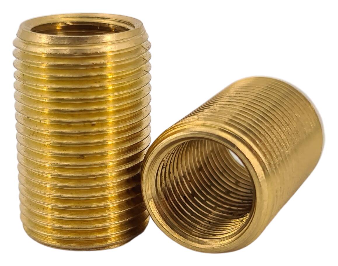 brass reducer tubes M16x1x10 male M13x1 female raw