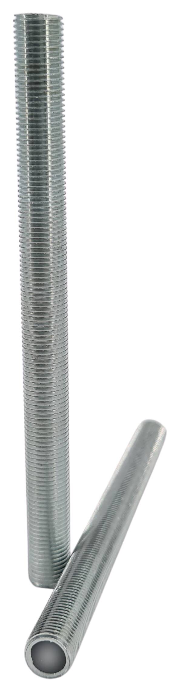 iron thread tube M10x1x115 round zinc