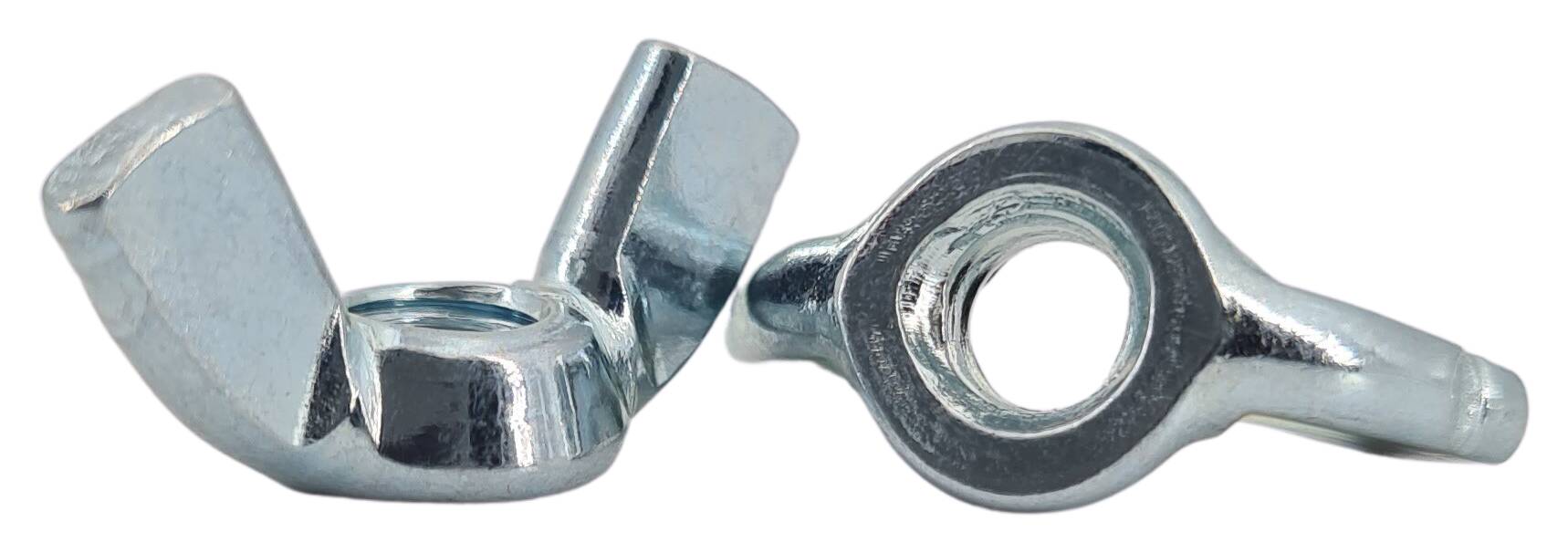 DIN 315 iron wing nut M6 American design zinc