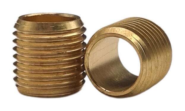 brass thread tube M10x1x12 round raw