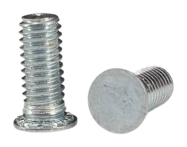 FE press-in threaded bolt M3x6 zinc