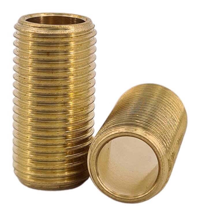 brass thread tube M10x1x18 round raw