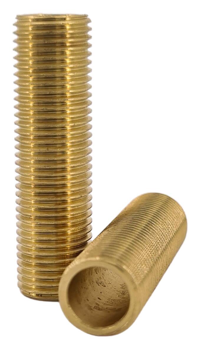 brass thread tube M10x1x45 round raw