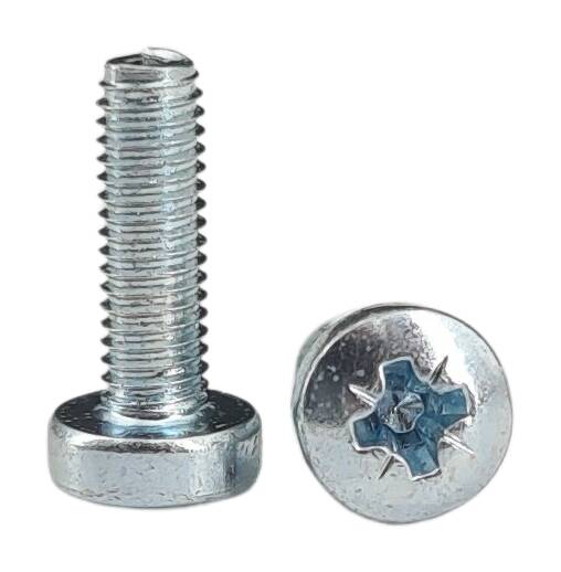 DIN 7500 Form C M3x5 thread cutting screw similar to DIN 7985 zinc