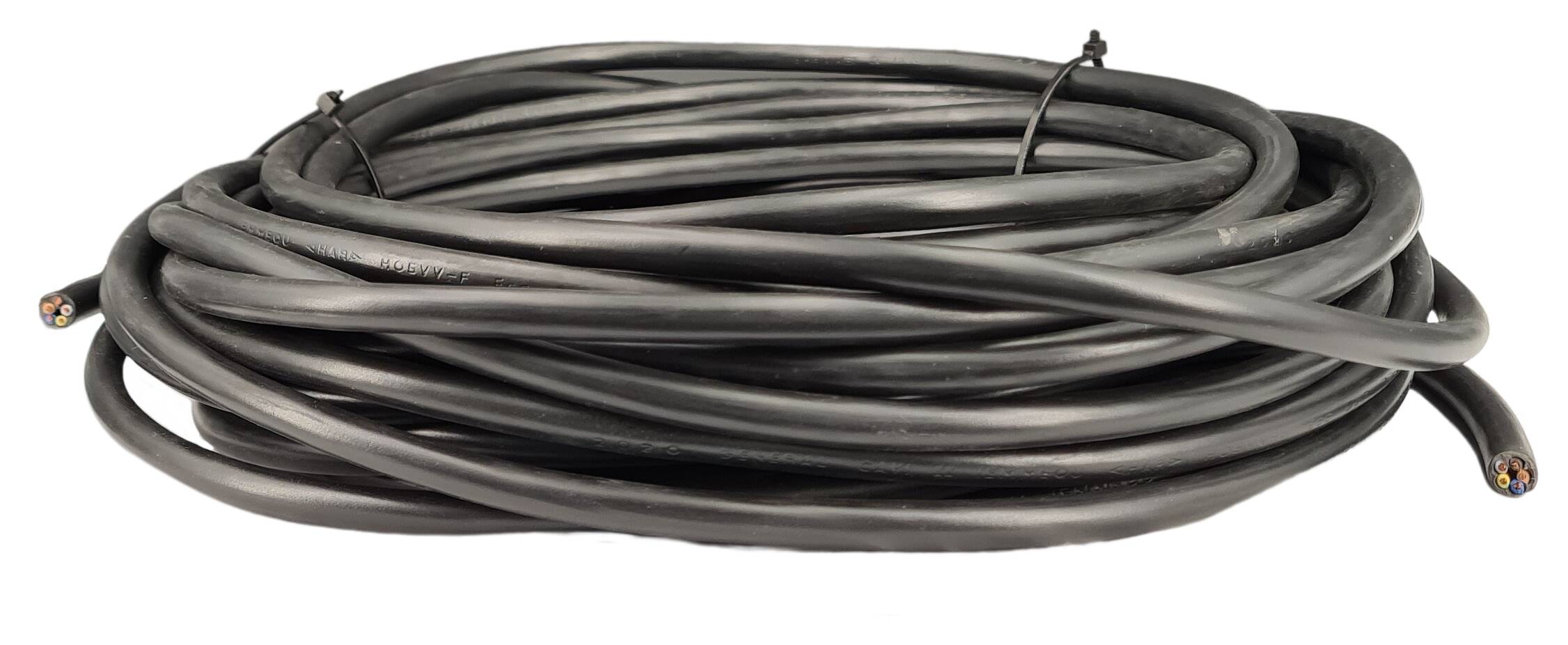 cable 5G 0,75 H05VV-F round black