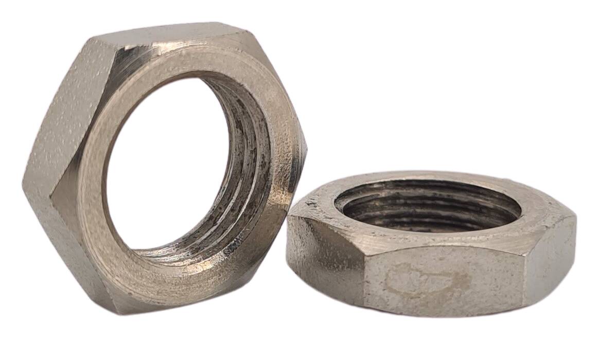 "iron hexagon nut 17x4 R¼"" zinc"