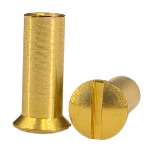 brass sleeve nut M4x7x15 raw