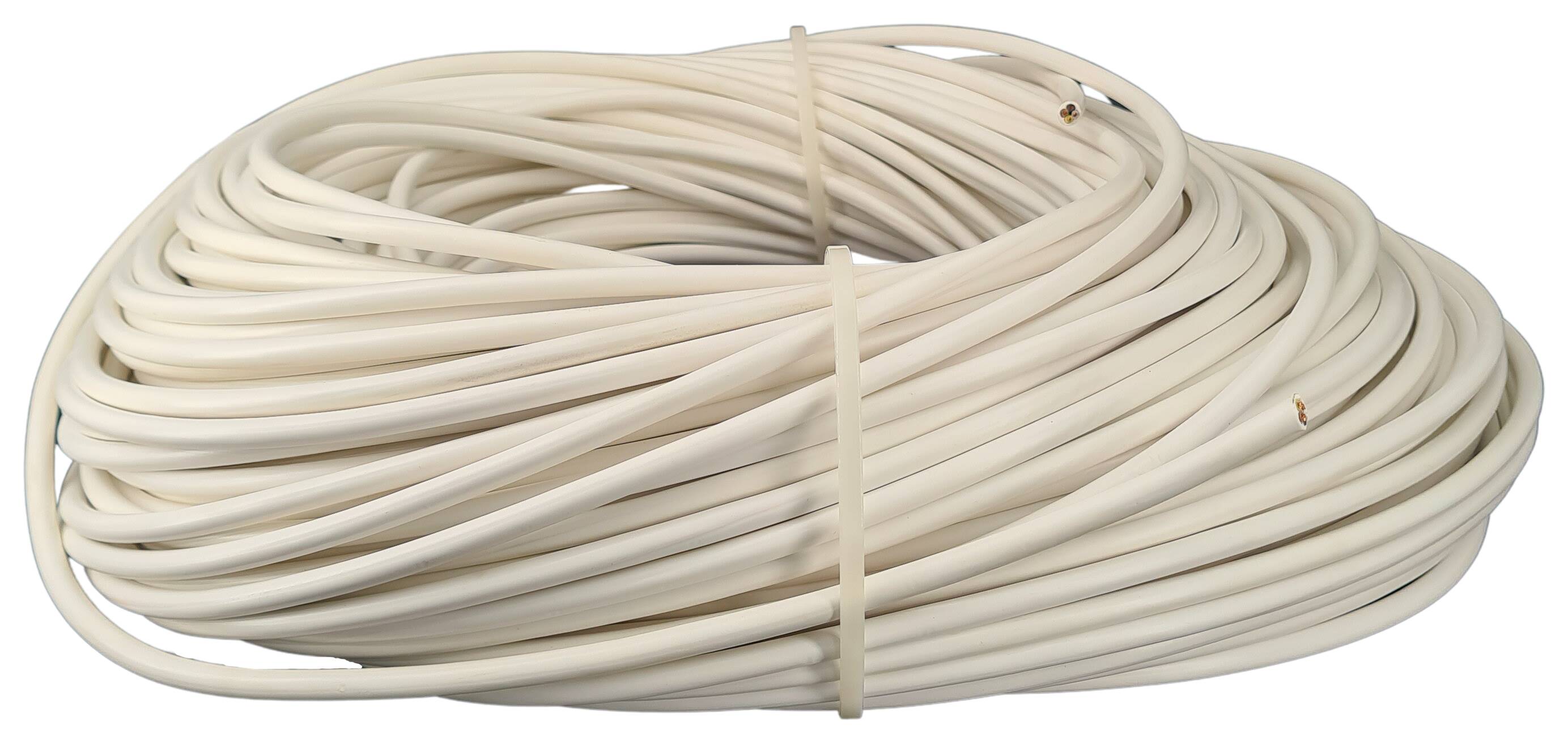 Kabel 4G 0,75 H03VV-F rund weiss