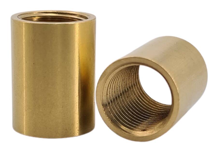 brass coupler 12x12 M10x1 raw