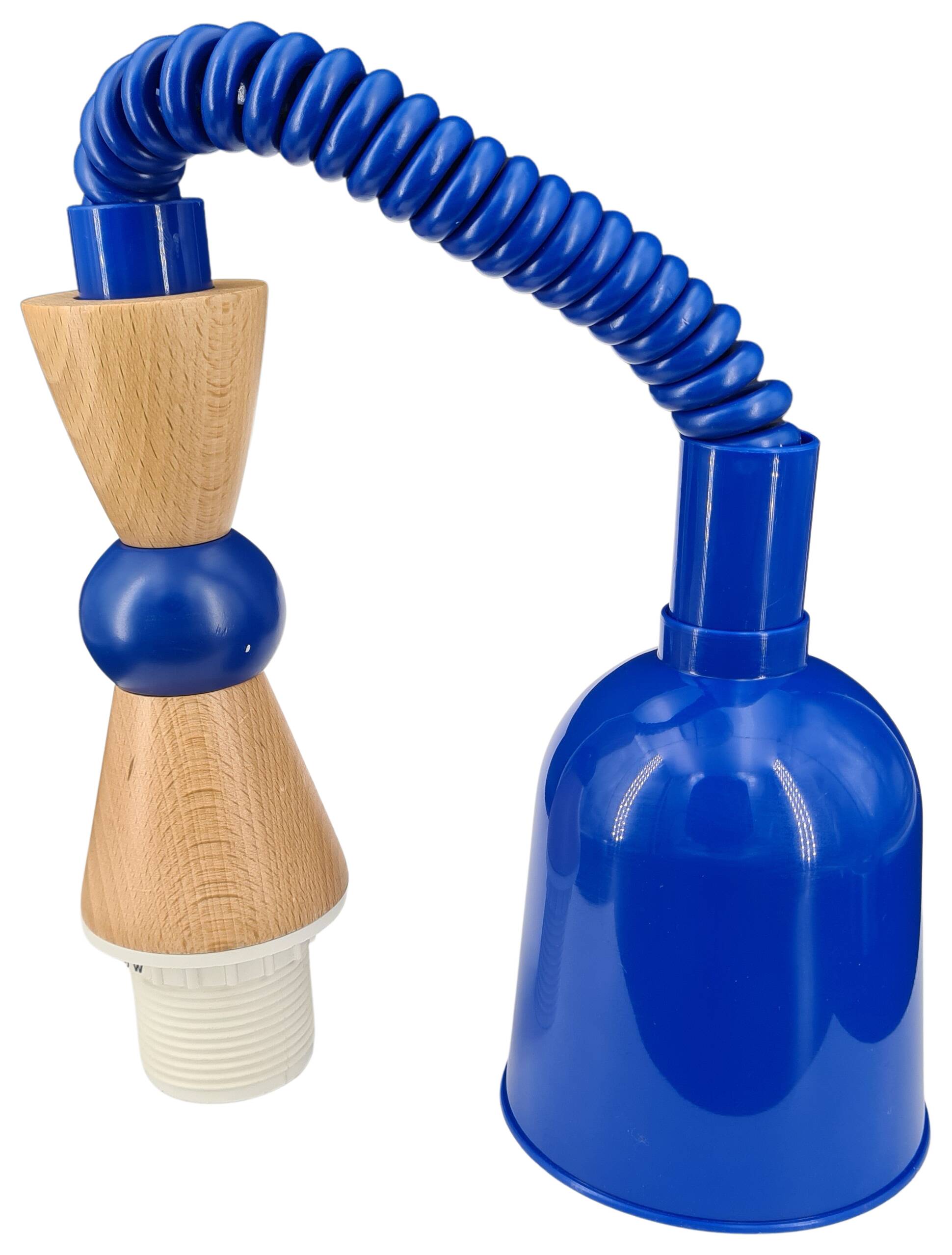 Zugpendel m. Holzaufsatz CONE MEDIUM 30 77 01 blau