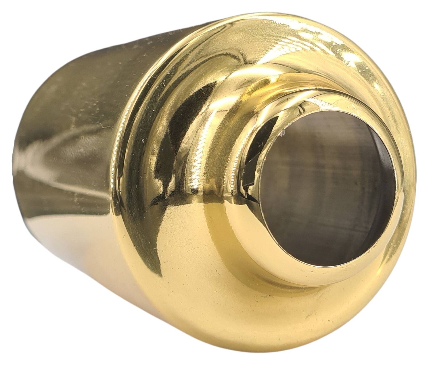 brass cladded ceiling cap cover 74x123 for lift pol./laq.