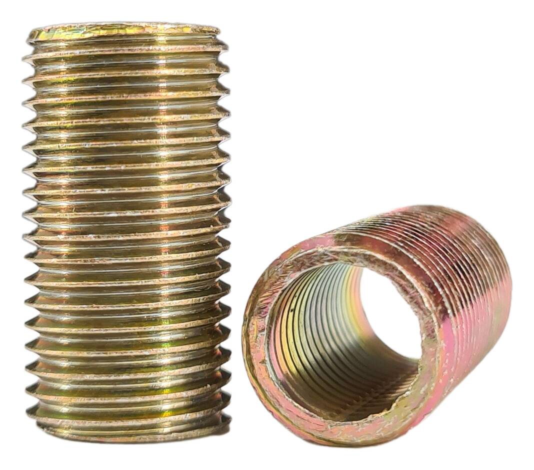 "iron thread tube R¼""x50 round zinc"