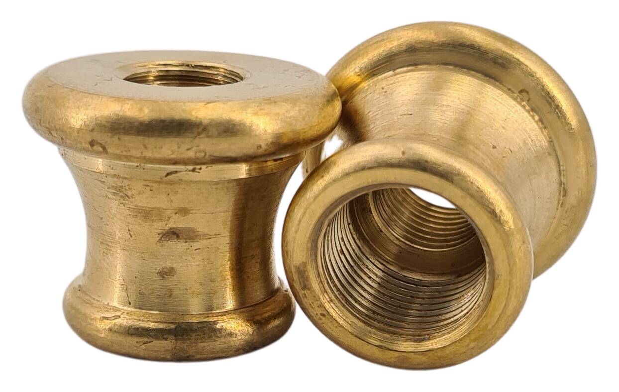 brass reducer decorative coupler 25x21 M13x1/M10x1 raw