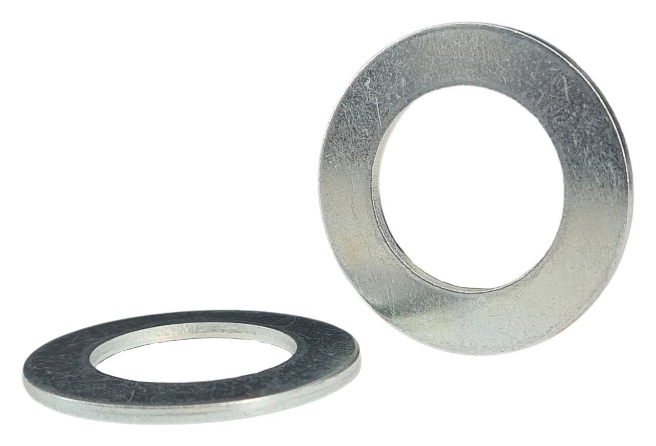 iron flat washer 28x16,5x1,5 zinc