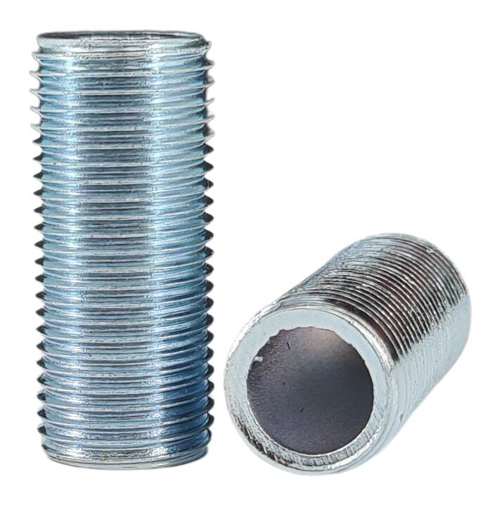 iron thread tube M11x1x25 round zinc **