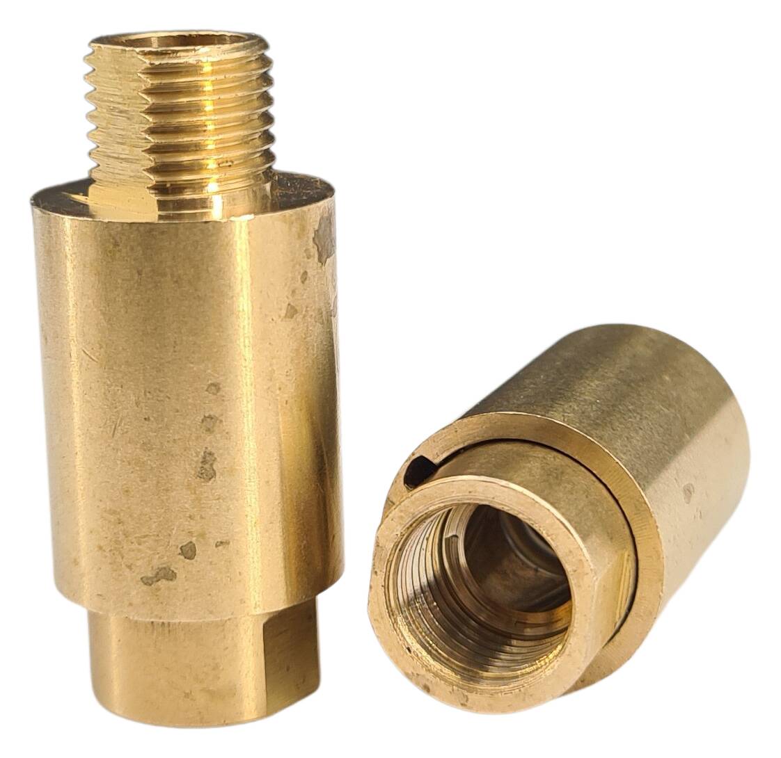 brass turn joint 16x35 M10x1 female/male profil 360° turnable raw