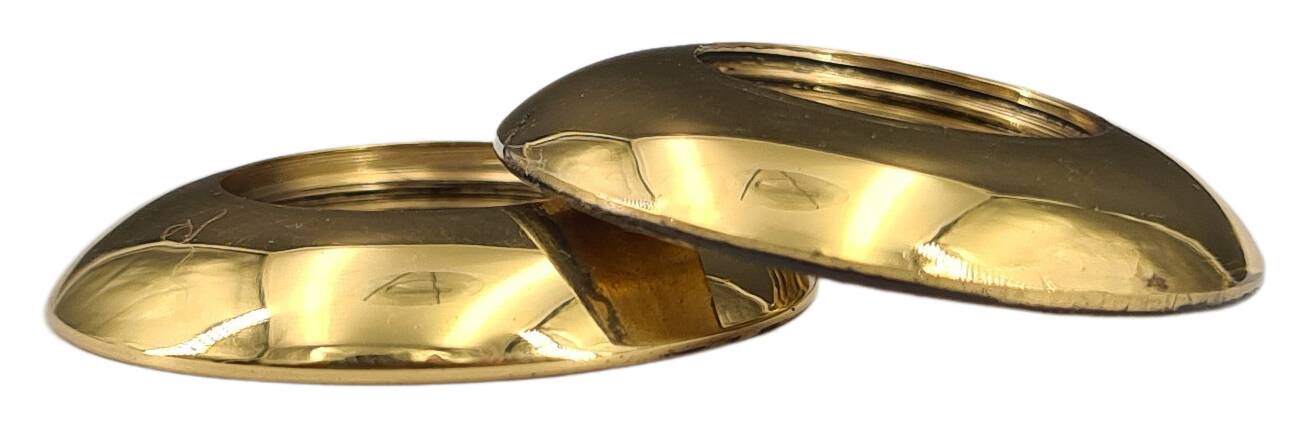 brass half round nut 30x5 M16x1 pol./laq.